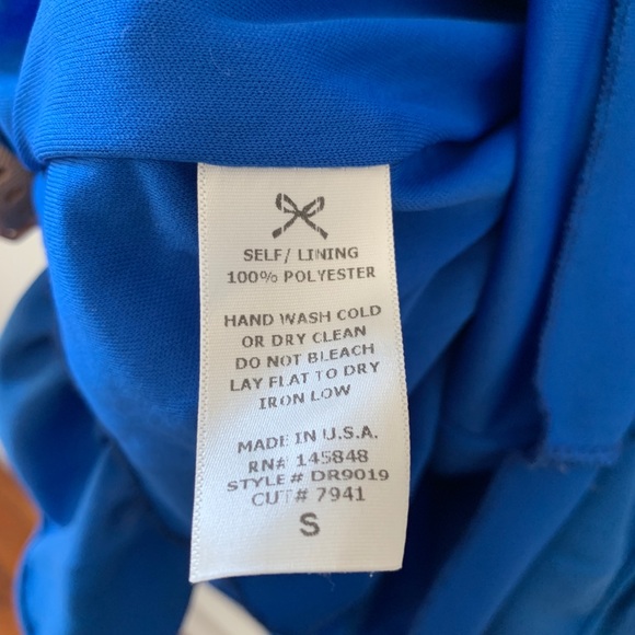 Vestique Royal Blue Cocktail Dress - Picture 4 of 9